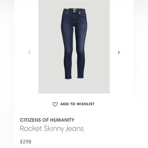 Citizens of humanity jeans